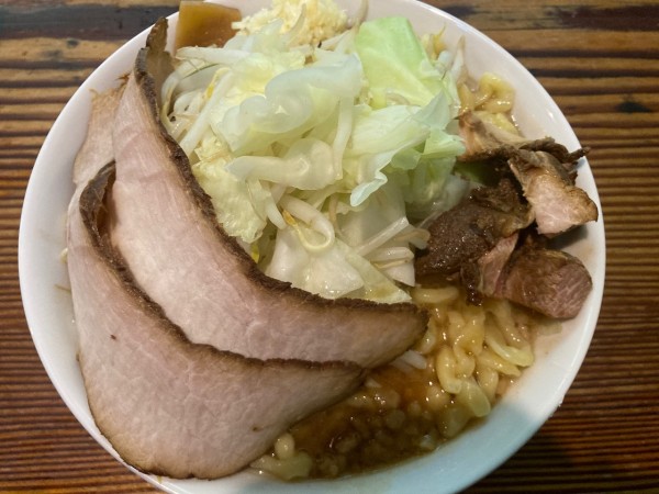 「らーめん 900円」@極太濁流ラーメン ら・けいこ 本店の写真