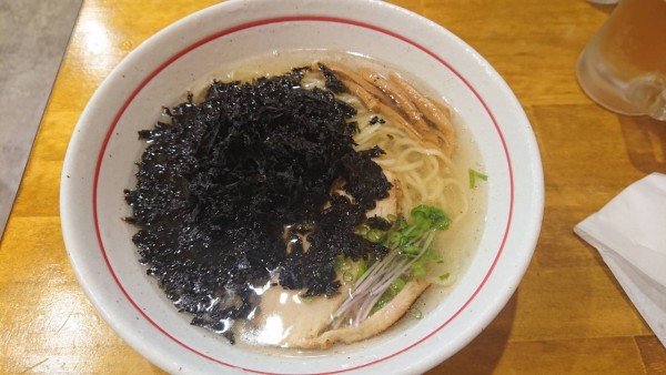 「塩磯のりラーメン」@麺屋 ぬまたの写真