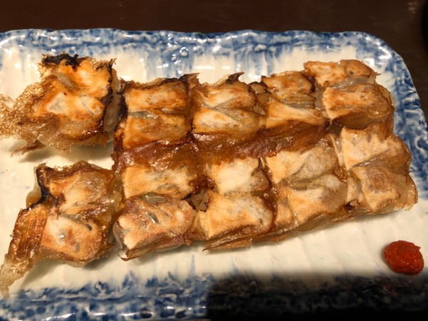 「手作り餃子10個税込660」@麺の坊 砦の写真