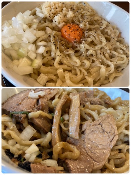 「煮干しまぜそば（並300g）刻み玉ねぎ」@中華蕎麦 志の写真