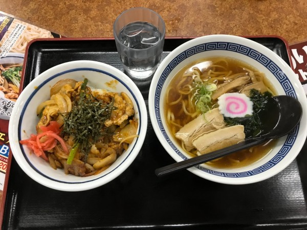「昔ながらの中華そば」@山田うどん 川越西町店の写真