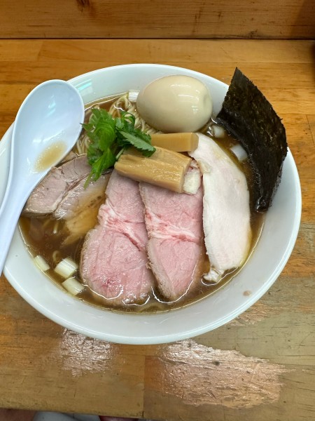 「天然醸造醤油　特製」@ラーメン いいかおの写真
