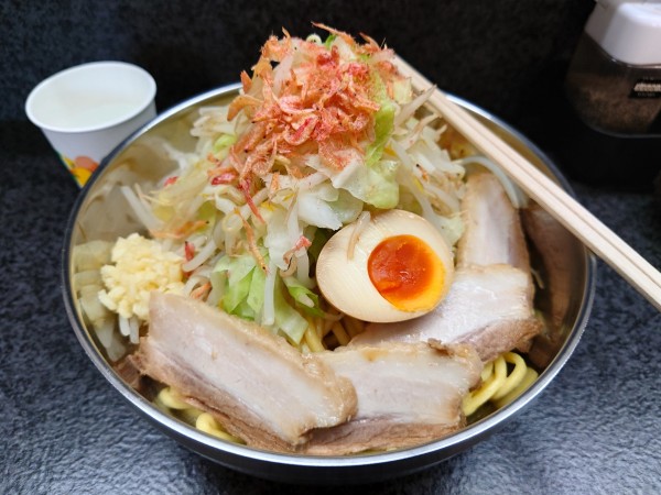 「海老塩汁なし」@らーめん 汁なし 兄貴んちの写真