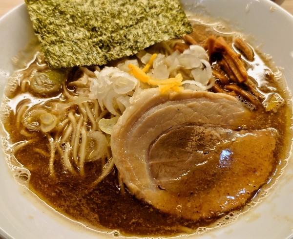 「濃厚煮干そば塩」@麺屋 音 柏店の写真