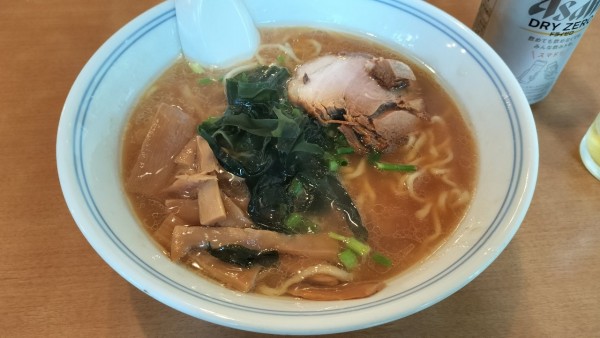 「手打ちラーメン」@峠のラーメンの写真