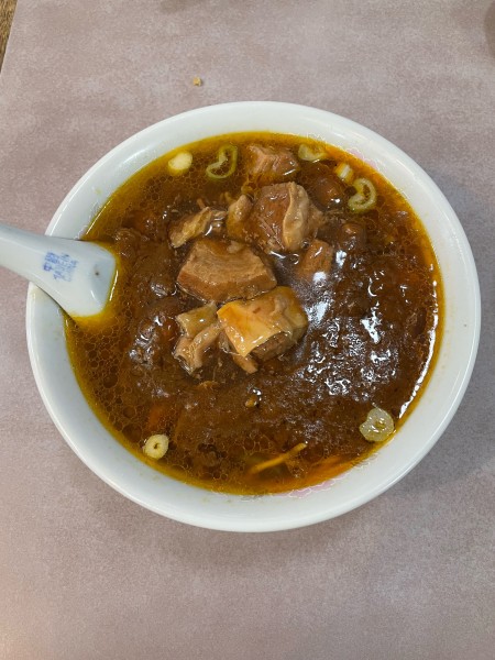 「カレーラーメン(700円)」@牡丹園の写真