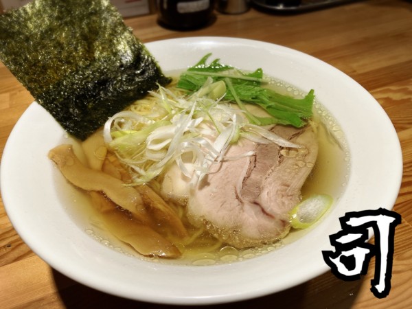 「塩らーめん￥800」@麺や 司 上尾店の写真