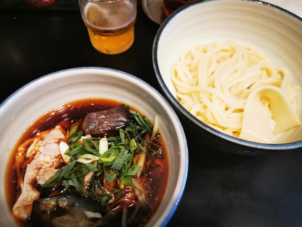 「冷やしうどん」@肉汁うどん 奥村 池袋店の写真