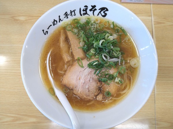 「らーめん」@らーめん手打 ほそ乃の写真