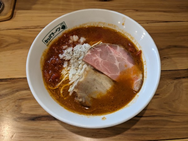 「とまとらーめん　900円」@らーめん カッパハウスの写真