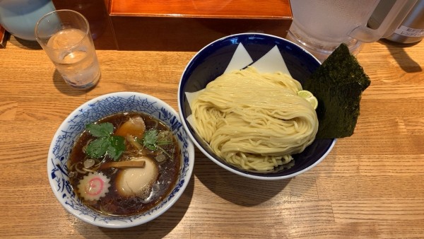 「味玉清湯つけそば1150」@つけそば 神田勝本の写真