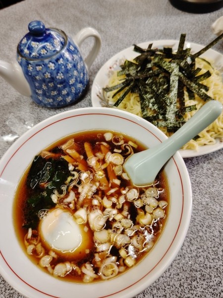 「肉つけめん(840円)」@天津園の写真