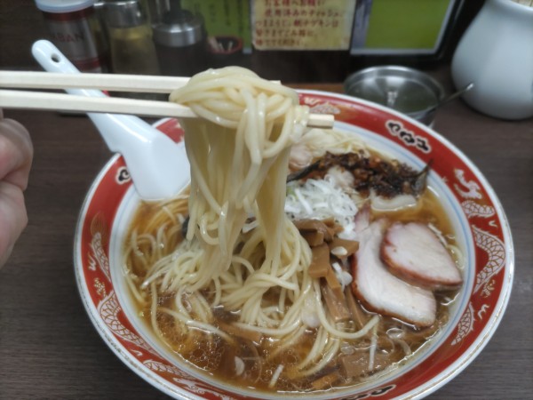 「ワンタンメン」@支那ソバ かづ屋の写真