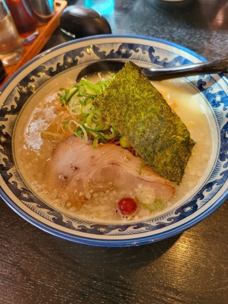 「ねぎ塩らーめん」@らーめん食堂 れんげ 岡谷店の写真