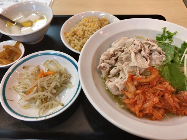「豚しゃぶゆず冷麺」@欣来 四川料理の写真