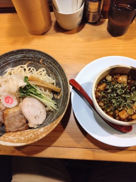 「味玉つけめん」@自家製手打ち麺 粋やの写真