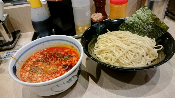 「麻辣担々つけ麺」@替玉千里眼 志木店の写真