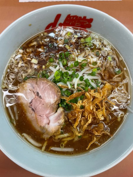 「限定　焦がし醤油ラーメン」@ラーメン山岡家 いわき店の写真