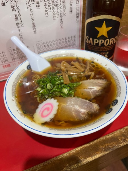 「上ラーメン790円」@八福の写真