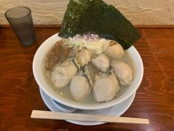 「牡蠣塩ラーメン」@らーめん おおはしの写真