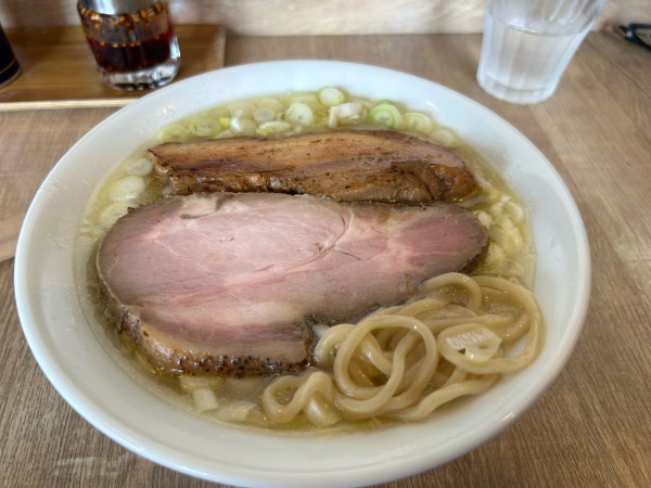 「【限定】塩中華そば980円」@らぁめん蓮華の写真