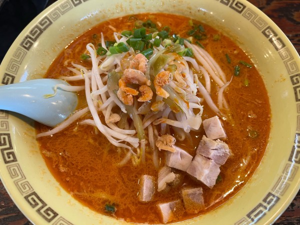「特製坦々麺大盛固め1,150円」@油麺専門店 江川亭 三鷹大沢店の写真