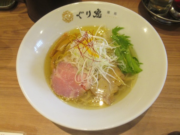 「鶏塩ラーメン(800円)」@麺処ぐり虎 名古屋栄店の写真