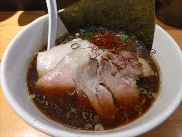 「特製重ね地鶏の中華そば(1150円)」@新橋 纏 不動前店の写真