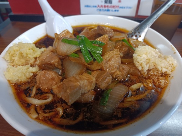 「スタ満そば」@元祖スタミナ満点らーめん すず鬼 熊谷うえちゃん店の写真