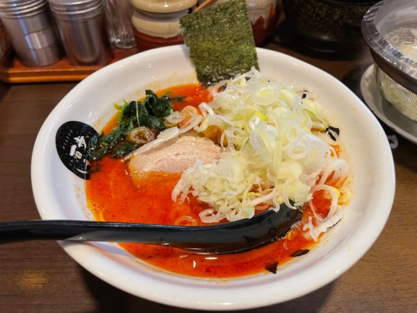 「赤百歩ラーメン」@百歩ラーメン 川口店の写真