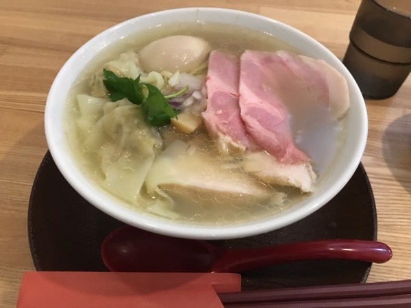 「特製そば　白だし」@手打ち正麺 Hachimitsuの写真