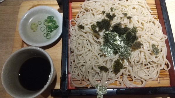 「そば前ざるそばセット」@三宝庵 荻窪店の写真