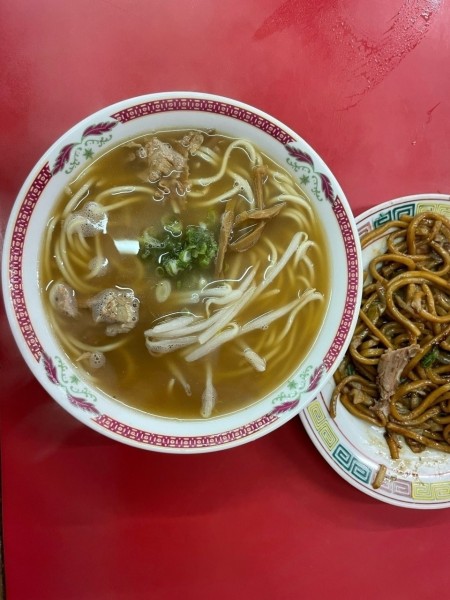 「中華そば(¥450) 焼そば(¥450)」@江洋軒の写真