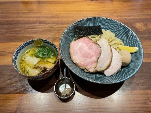 「淡麗特製つけ麺（塩）」@自家製手もみ麺 鈴ノ木の写真