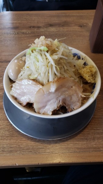 「豚玉ラーメン大盛り豚マシ🐖」@ジャンクガレッジ 東大宮店の写真