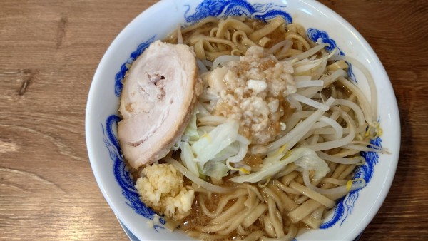 「ラーメン大盛　野菜少なめ」@ジャンクガレッジ 川越小堤店の写真