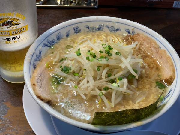 「こってりラーメン」@中華そば 立川 上越店の写真