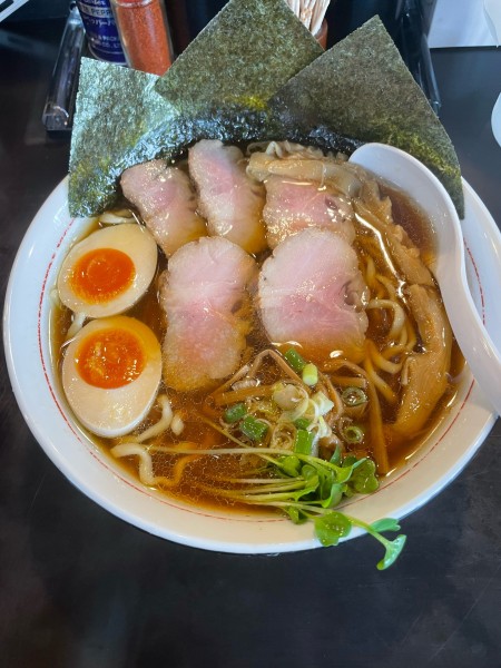 「特製中華そば」@中華そば 敦の写真