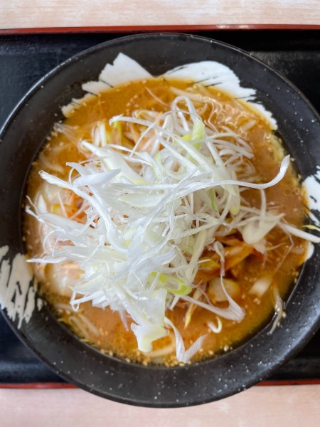 「ネギ味噌ラーメン」@らーめん輝の写真