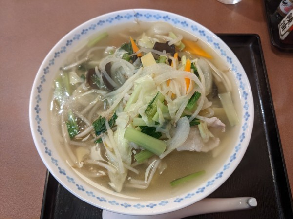 「タンメン：700円」@東園の写真