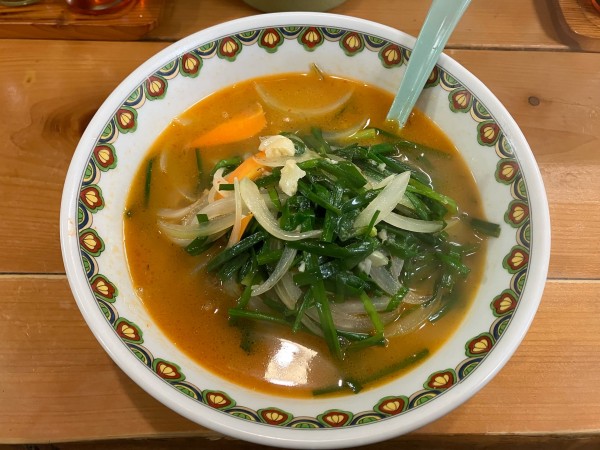 「赤スタミナ　890円」@カッパ大王の写真