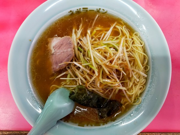 「ネギラーメン800円」@ラーメンショップ 高田店の写真