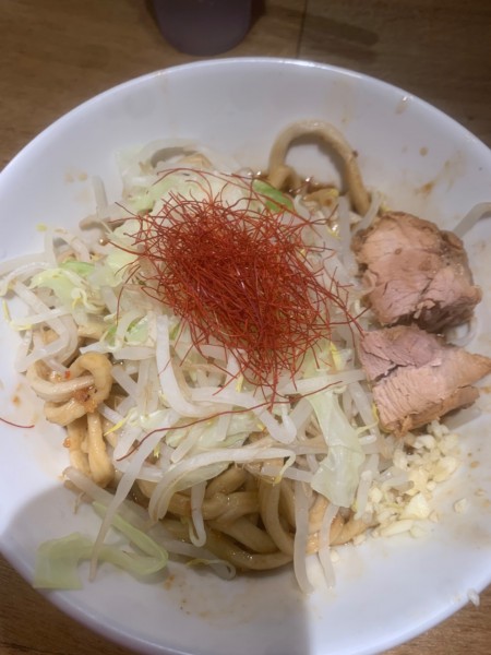 「限定　オリエンタル汁なし　ミニ」@MEN YARD FIGHTの写真