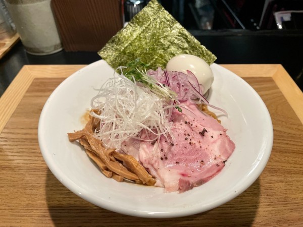 「特製和え麺 ＋ ごはん」@のど黒らぁ麺 永屋の写真