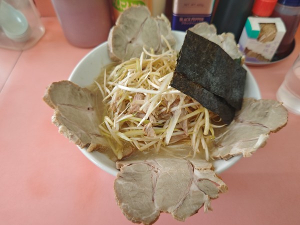 「ネギチャーシューメン」@ラーメンショップ 橋戸店の写真