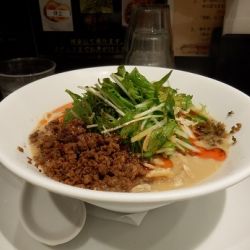 冷し担担麵　普通盛