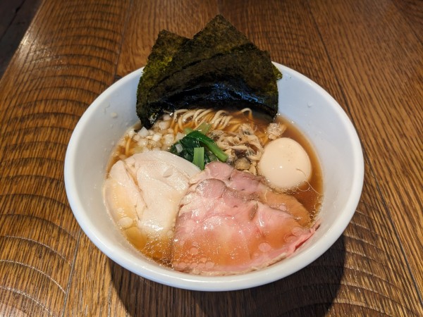 「特製貝だし醤油ラーメン　1130円」@麺屋 わくやの写真
