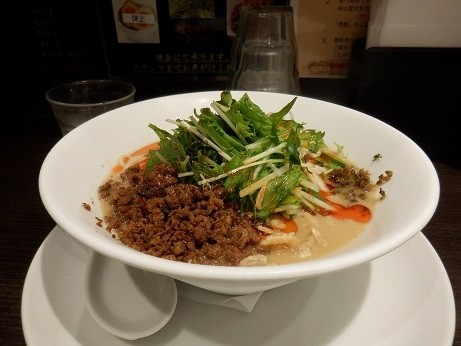 「冷し担担麵　普通盛」@四川担担麺 阿吽 キッテグランシェ店の写真