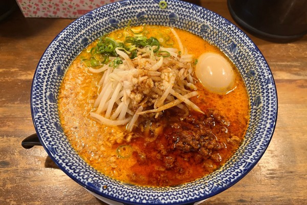 「とく担々麺(中辛)」@麺処 鳴声の写真