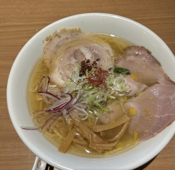 「塩らーめん」@麺屋 㐂八の写真